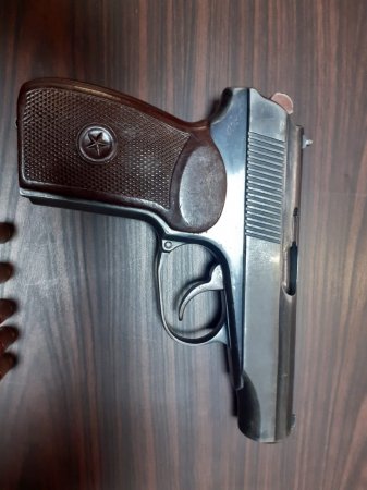 Gəncə sakinində silah aşkarlanıb