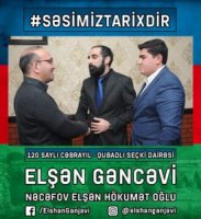 Baş redaktorlardan namizəd Elşən Gəncəviyə DƏSTƏK (FOTOLAR)