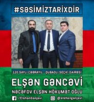 Baş redaktorlardan namizəd Elşən Gəncəviyə DƏSTƏK (FOTOLAR)