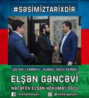 Baş redaktorlardan namizəd Elşən Gəncəviyə DƏSTƏK (FOTOLAR)