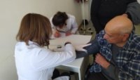 Şəkidə məcburi köçkünlər üçün sağlamlıq aksiyası keçirilib
