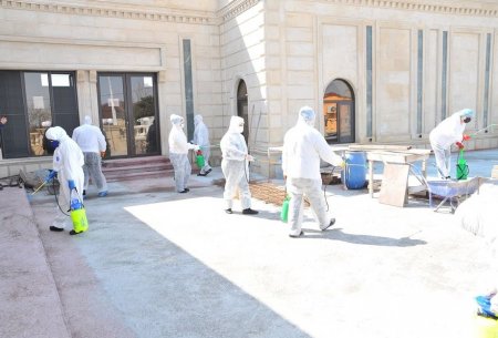 Abşeronda koronavirus pandemiyası ilə bağlı maarifləndirmə və dezinfeksiya işləri gücləndirilib