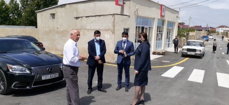 İradə Gülməmmədova Saray qəsəbəsində əhali arasında təbliğat apardı