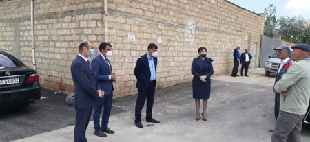 İradə Gülməmmədova Saray qəsəbəsində əhali arasında təbliğat apardı