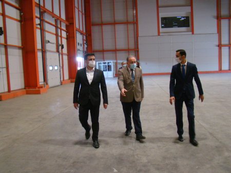 AzTU-nun rektoru Abşeron Logistika Mərkəzinin direktoru ilə görüşüb