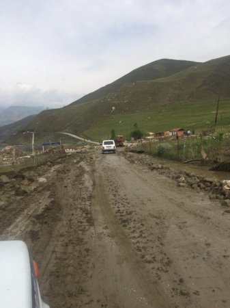 Quba-Xınalıq yolunda hərəkət bərpa olundu