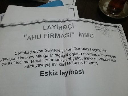İnzibati binanın önündə cinayət xarakterli əməl-Video/Foto