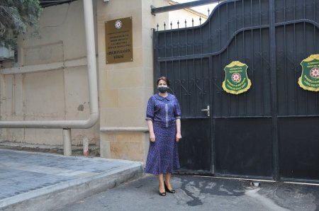 İradə Gülməmmədova və oğlu könüllü orduya yazıldı