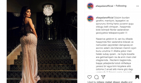 Afaq Aslan Vüsaləni RÜSVAY ETDİ: “800 manat maaşla “Porche”, bağ evini kimlərin hesabına almısan”