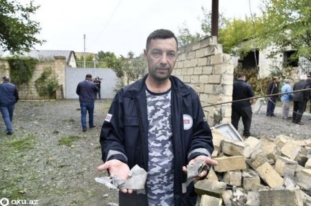 Düşmənin artilleriya atəşinə tutduğu Bərdədə bir nəfər mülki şəxs həlak olub - FOTO