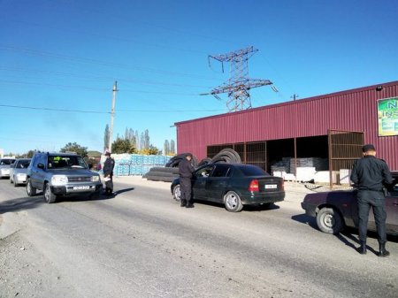 Xaçmazda polis postları quruldu – Foto