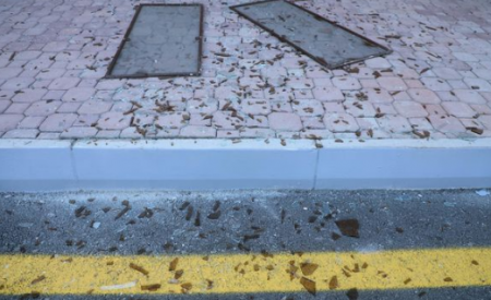 Düşmənin Tərtərə atdığı “Smerç” raketi “Azərxalça”ya ziyan vurub - FOTO