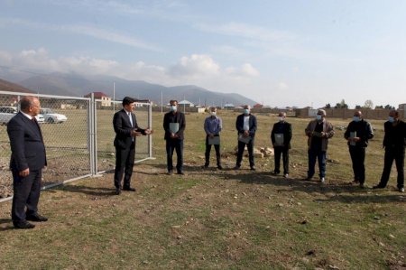 Şəhid ailələrinə evlər təqdim edildi - Fotolar