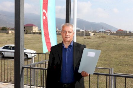 Şəhid ailələrinə evlər təqdim edildi - Fotolar