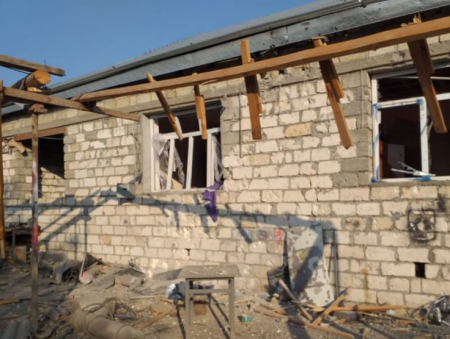 Ermənilər Ağdamı raket atəşinə tutub