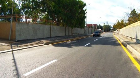 Hacı Zeynalabdin Tağıyev küçəsi əsaslı şəkildə təmir olunub - FOTO