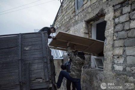 Laçını tərk edən ermənilər vandal hərəkətlərindən əl çəkmirlər - FOTO