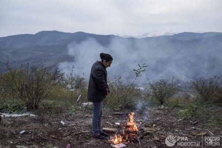 Laçını tərk edən ermənilər vandal hərəkətlərindən əl çəkmirlər - FOTO
