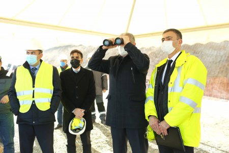 “AzerGold” QSC tərəfindən Regional Emal Sahəsinin yaradılmasının ilk addımı olaraq “Ağyoxuş” qızıl yatağı istismara verildi