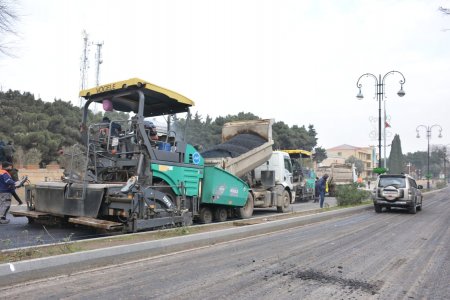 Xırdalanda daha bir küçə əsaslı şəkildə yenidən qurulur - FOTO