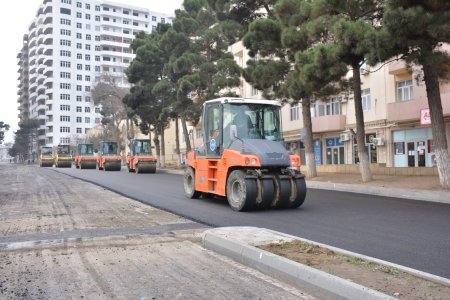 Xırdalanda daha bir küçə əsaslı şəkildə yenidən qurulur - FOTO