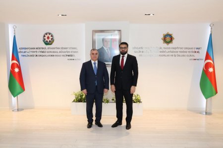 Əli Nağıyev ölkəmizdə səfərdə olan Əfqanıstan rəsmiləri ilə görüşüb FOTO