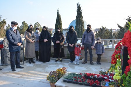 İradə Gülməmmədova şəhid ailələri ilə görüşdü