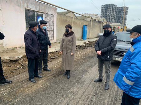 Xırdalanda növbəti küçələrin asfaltlanmasına başlanıldı – Başçı əraziyə gəldi