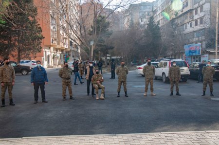 Nərimanov rayonunda Vətən Müharibəsinin iştirakçıları və qaziləri ilə görüş keçirilib