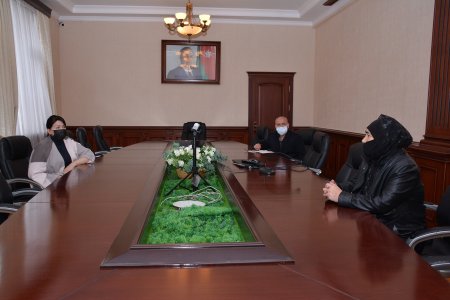İradə Gülməmmədova şəhid ailələri ilə görüşdü