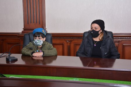 İradə Gülməmmədova şəhid ailələri ilə görüşdü