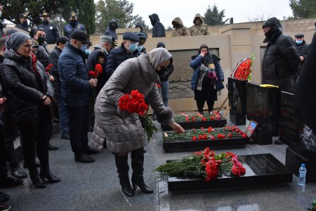 Abşeronda 20 Yanvar şəhidlərinin xatirəsi anılıb