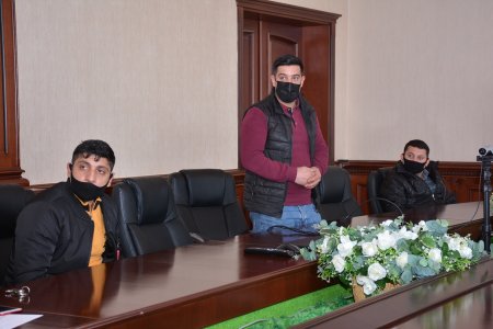 NƏRİMANOV RAYONUNDA 2 FEVRAL - GƏNCLƏR GÜNÜ  ŞƏHİD AİLƏLƏRİNİN VƏ QAZİLƏRİN ƏHATƏSİNDƏ QEYD OLUNMUŞDUR