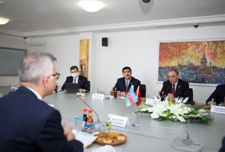 Kamran Əliyev Türkiyənin Ədliyyə Akademiyasının rəhbəri ilə görüşüb - FOTO