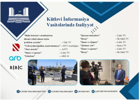 Millət vəkili fəaliyyət dövrünə dair hesabat təqdim edib - FOTOLAR