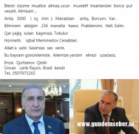  ﻿ "Evimiz hər an başımıza uça bilər..." - Lerik sakini çətin durumda