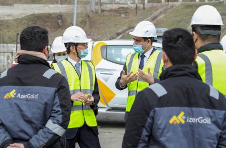 Yaponiyanın ölkəmizdəki səfiri “AzerGold”un  Daşkəsən rayonundakı fəaliyyəti ilə tanış olub.