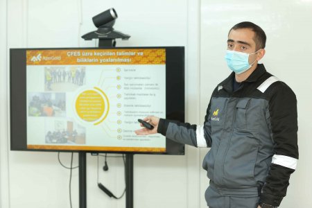 “AzerGold” QSC-də Ümumdünya Əməyin Mühafizəsi Gününə  həsr olunmuş tədbir keçirilib
