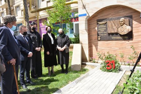 Şəhid Fərid Məmmədovun doğum günü ərəfəsində baralyefinin açılışı olub