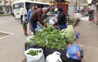 Xocalıda göyərti, tərəvəz yetişdirib Xankəndində keyflə satır... - FOTO