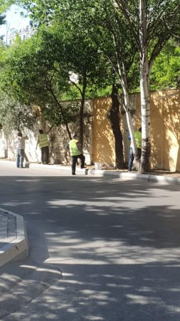 Nərimanov rayonunda abadlıq işləri davam edir