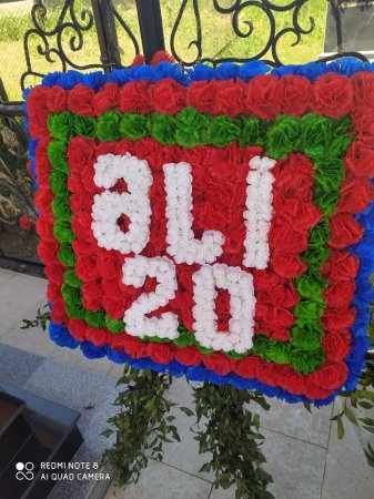 Vətən müharibəsi şəhidi Əli Qasımovun doğum günündə məzarı ziyarət olunub