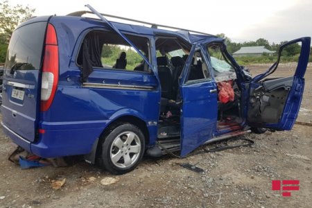 Ucarda ağır yol qəzası - 5 ölü, 2 yaralı + Fotolar