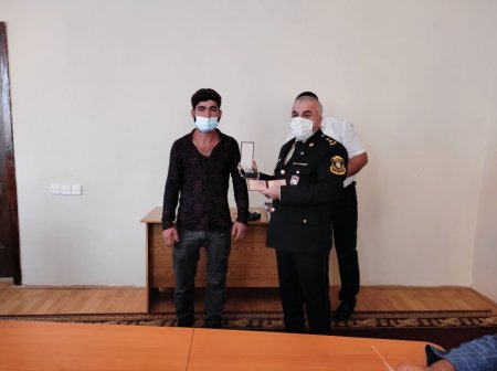 Zərdabda 20 Vətən müharibəsi iştirakçısına medal təqdim olundu-FOTOLAR