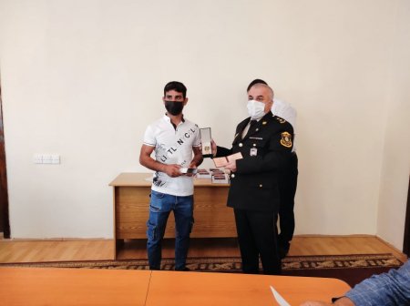 Zərdabda 20 Vətən müharibəsi iştirakçısına medal təqdim olundu-FOTOLAR