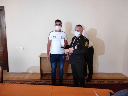 Zərdabda 20 Vətən müharibəsi iştirakçısına medal təqdim olundu-FOTOLAR