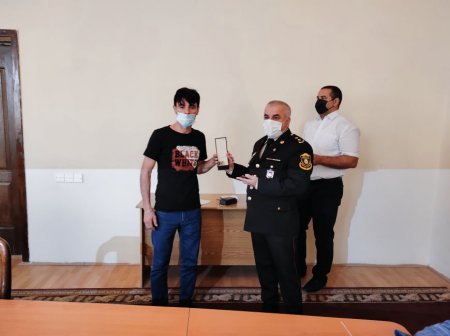 Zərdabda 20 Vətən müharibəsi iştirakçısına medal təqdim olundu-FOTOLAR