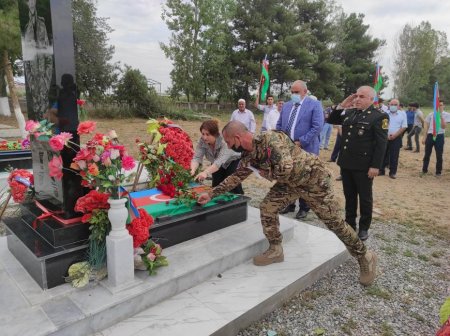Vətən Müharibəsi şəhidi Anar Məmmədzadənin doğum günü Zərdab rayonunda qeyd edilib FOTO/ VIDEO