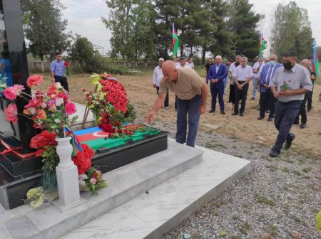 Vətən Müharibəsi şəhidi Anar Məmmədzadənin doğum günü Zərdab rayonunda qeyd edilib FOTO/ VIDEO