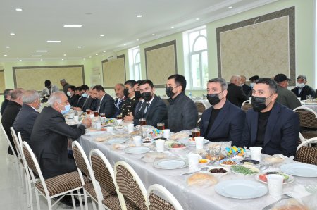 Sarayda şəhid Şamil Nəcəfovun il mərasimi keçirildi